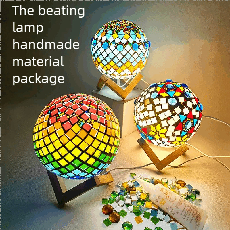 Mosaic table lamp