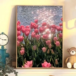 Children's hand-painted oil paintings